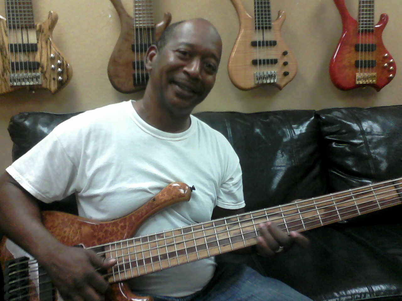 Jimmie Lee Moore, bass player for James Brown